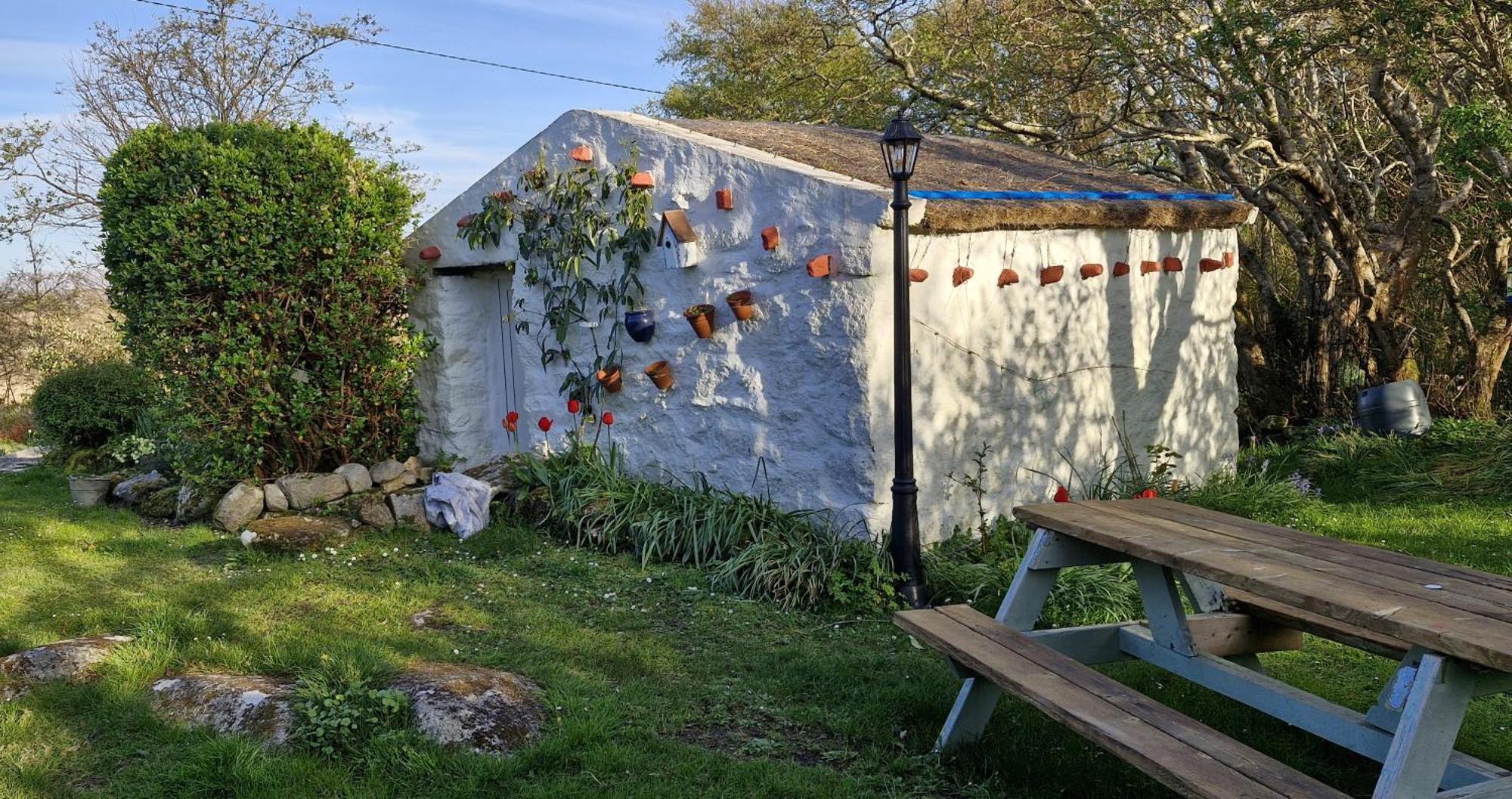 The Rockhouse - Cosy Stone Built Thatch Cottage Дънглоу Екстериор снимка